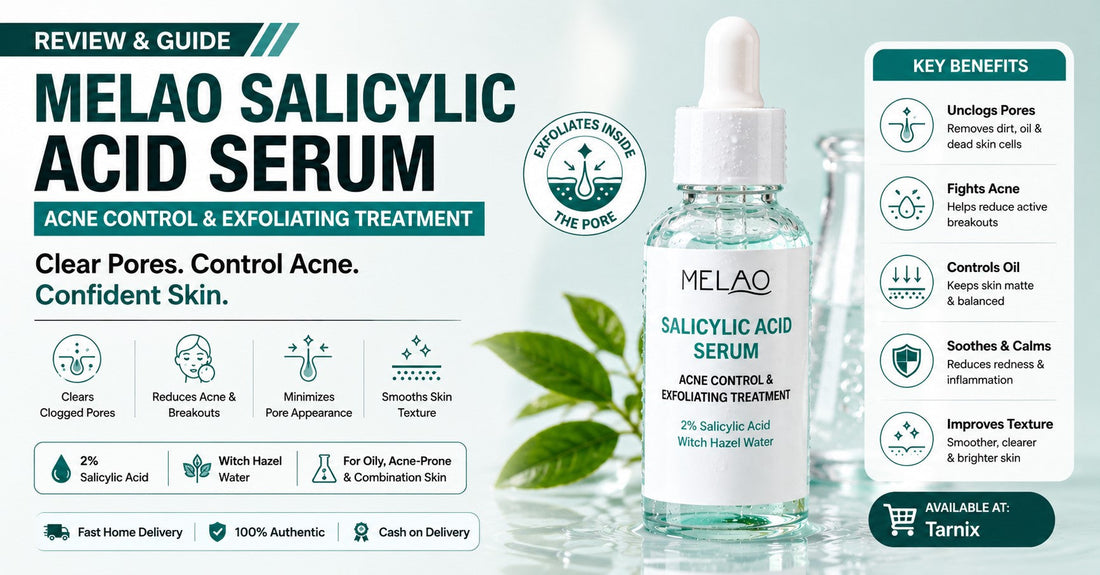 Pimples Won't Stop? Melao Salicylic Acid Serum Acne Control & Exfoliating Treatment Review for Bangladesh