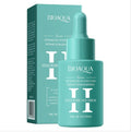 30ml blue glass dropper bottle of Bioaqua Hyaluronic Acid Serum, a lightweight hydrating liquid formulated with ceramides for dry and sensitive skin.