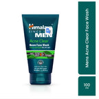 Himalaya Men Acne Clear Neem Face Wash (100ml) Deep Cleansing & Pimple Control For Oily Skin