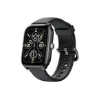 Oraimo Watch 5 Lite smartwatch showing a colorful AI-generated watch face on its large 2.01-inch TFT display, highlighting the Bluetooth calling feature and IP68 waterproof design.