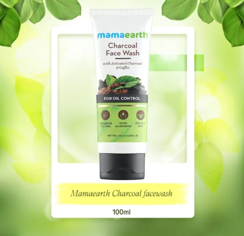 Mamaearth Charcoal Face Wash: Oil Control & Deep Clean for Oily Skin