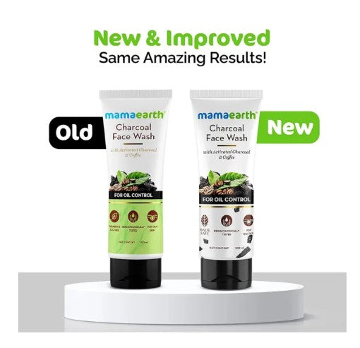 Mamaearth Charcoal Face Wash: Oil Control & Deep Clean for Oily Skin