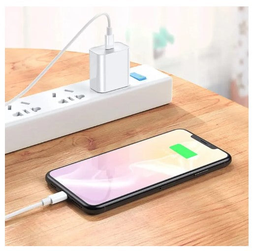 Iphone 20W PD Premium quality Fast Charger Adapter with USB-C to Lighting Cable For 13 pro max/13 pro/13/13 mini/ 12 pro max, 12 pro, 12, 12 mini, 11 pro max, 11 pro, 11