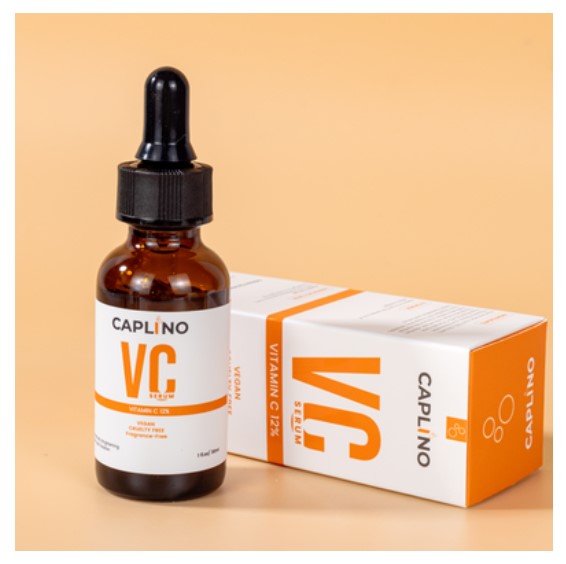 Caplino Vitamin C Serum 12 Percent Brightening And Dark Spot Solution Dash 30ml