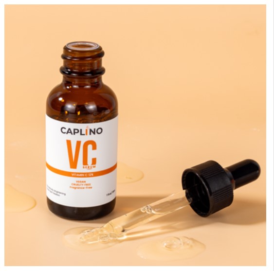 Caplino Vitamin C Serum 12 Percent Brightening And Dark Spot Solution Dash 30ml