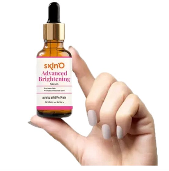 Skin'O Advanced Brightening Serum 30ml | Niacinamide & Alpha Arbutin for Glowing, Spot-Free Skin