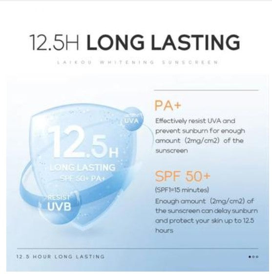 Laikou Whitening Sunscreen SPF 50 Plus 30gm