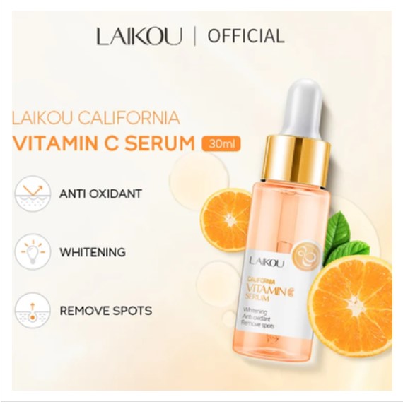 LAIKOU Vitamin C Serum Brightening Antioxidant Remove Spots 17 ml