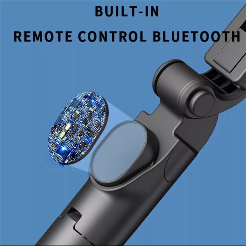 XT-02 H1 Bluetooth Wireless Remote Selfie Stick Holder Handheld Monopod Selfie Stick with Tripod Stand
